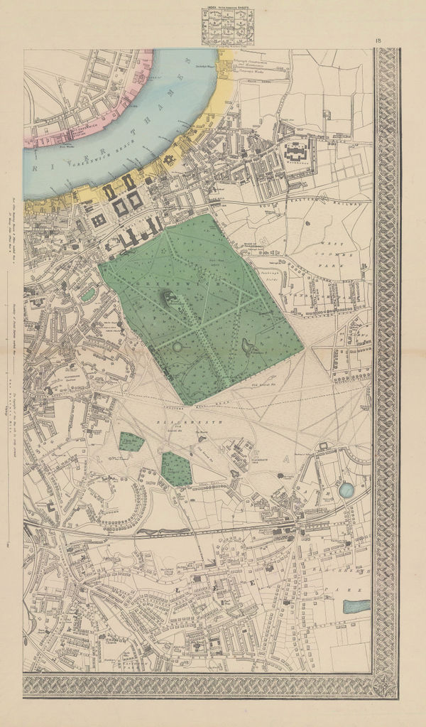 George W. Bacon, Greenwich, 1875 c.