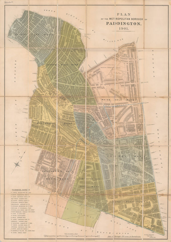 Sir Joseph Causton & Sons, The Metropolitan Borough of Paddington, 1901