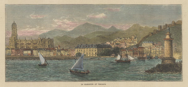 The Graphic Magazine, Spain - Malaga, 1879