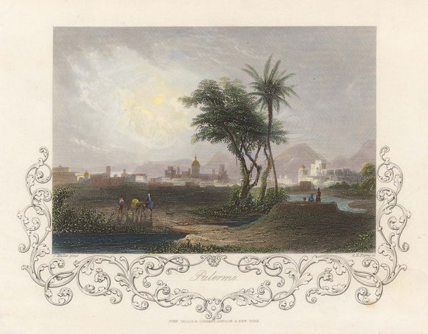 Albert Henry Payne, Italy - Sicily, Palermo, 1860 c.