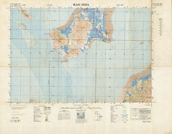 Geographical Section, General Staff (GSGS), Wan-Hsia, 1957