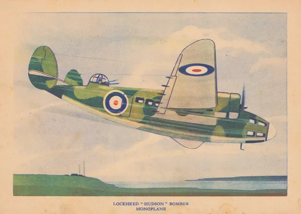 Juvenile Productions, RAF - Bomber, Lockheed "Hudson", 1948 c.