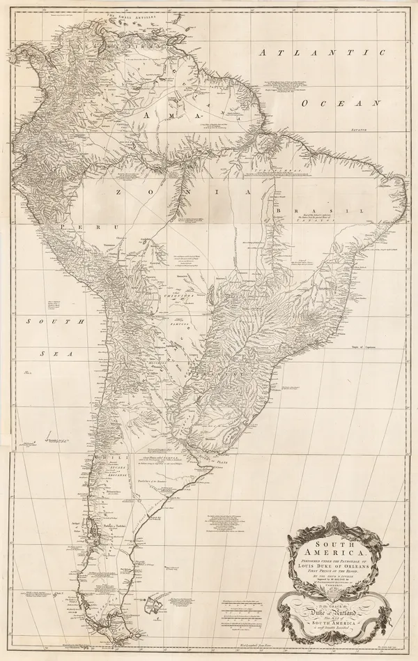 Malachy Postlethwayt, South America, 1766