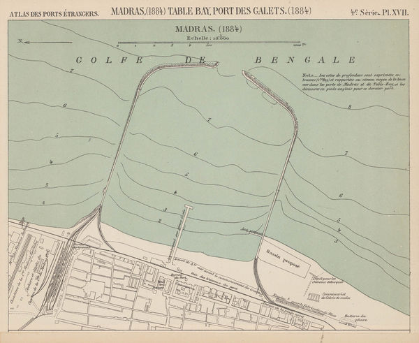 A. Simon, Port of Chennai (Madras), 1884