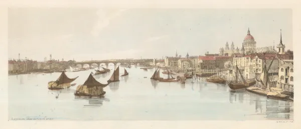 Thomas Shotter Boys, London - Blackfriars Bridge from Southwark, 1842