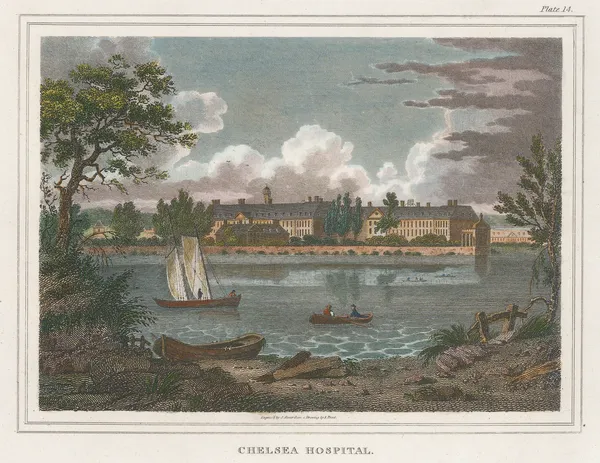 John Storer, London - Chelsea Hospital, 1819