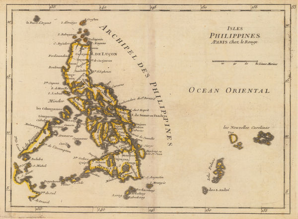 Georges-Louis Le Rouge, Philippine Islands, 1746