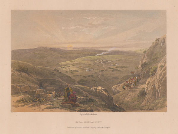 David Roberts, Holy Land - Cana, 1861