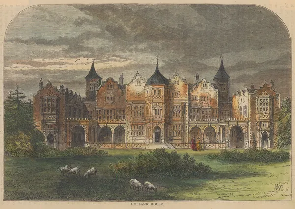 Old & New, London - Holland House, 1880 c.