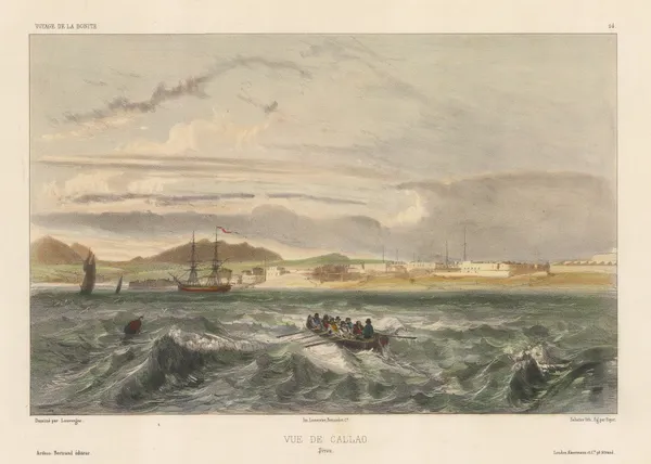 Auguste-Nicolas Vaillant, Peru - Callao, 1850