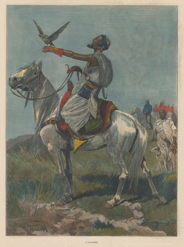 Illustrated London News (ILN), Morocco - Falconer, 1887