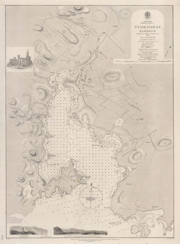 British Admiralty, Stornoway Harbour, 1874
