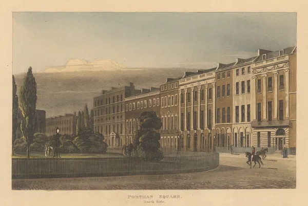 John Papworth, London - Portman Square, 1816