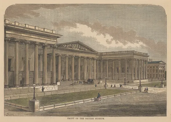 Old & New, London - British Museum, 1880 c.