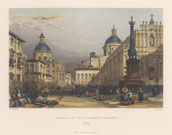 Henry Fisher, Italy - Sicily, Catania, 1840 c.