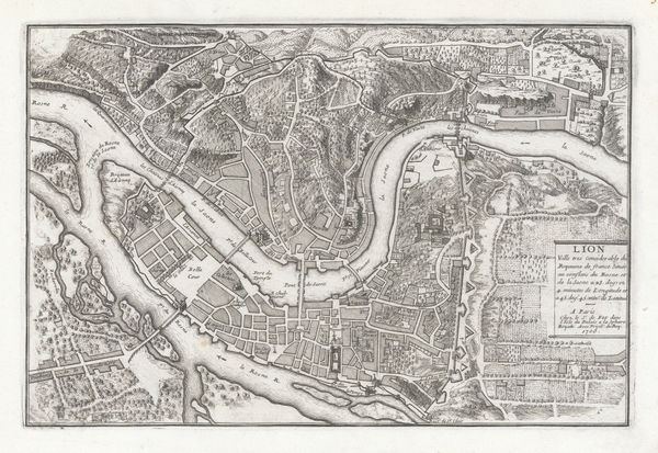 Nicolas de Fer, Lyon, 1705