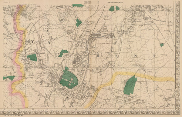 George W. Bacon, Dulwich, Norwood, Crystal Palace, Penge & Hither Green, 1880 c.