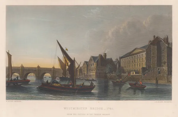William Henry Scott, London - Westminster Bridge, 1853