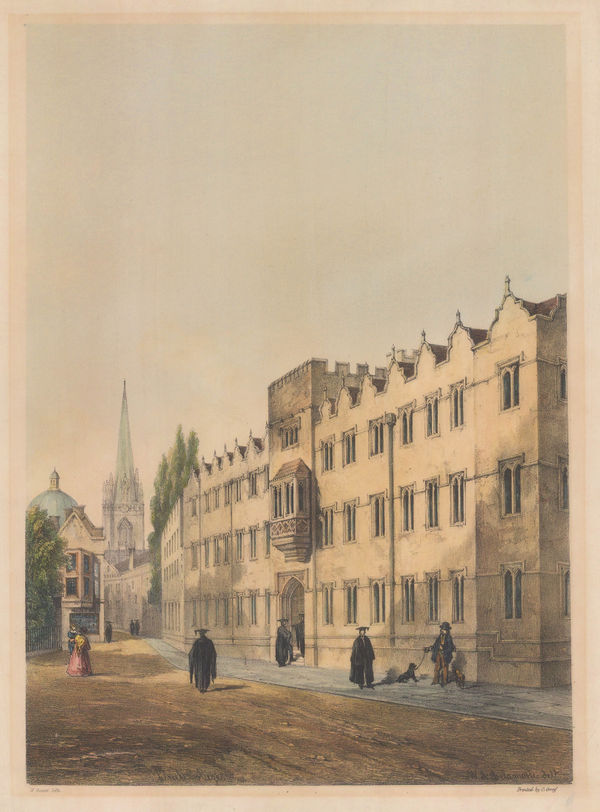William Delamotte, Oxford University - Oriel College, 1840 c.