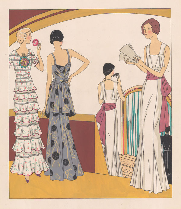 Art Goute Beaute, Fashion - Evening dress, 1912