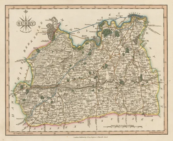 John Cary, Surrey, 1809