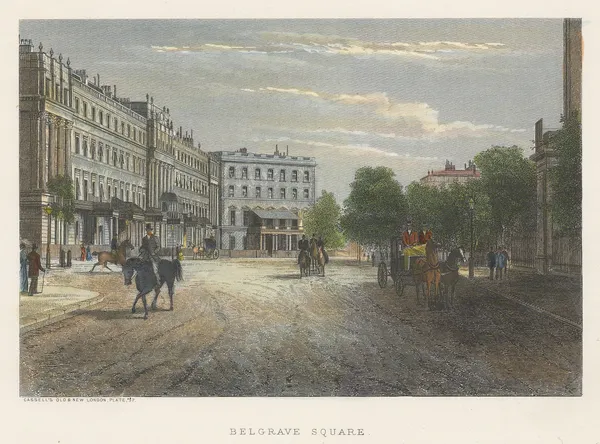 John Cassell, London - Belgrave Square, 1883 c.