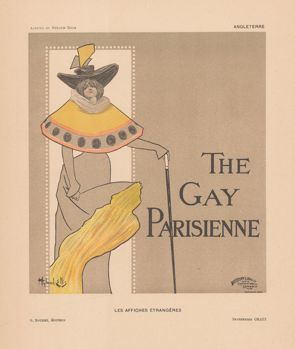 Jules Cheret, Gay Parisienne, 1897