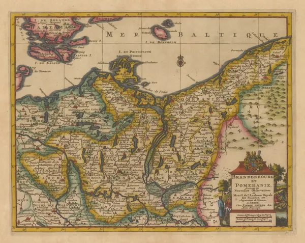 Pieter van der Aa, Duchies of Brandenburg and Pomerania, 1714