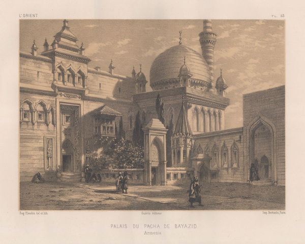 Eugene Flandin, Turkey - Doğubayazıt (Beyazit), 1842