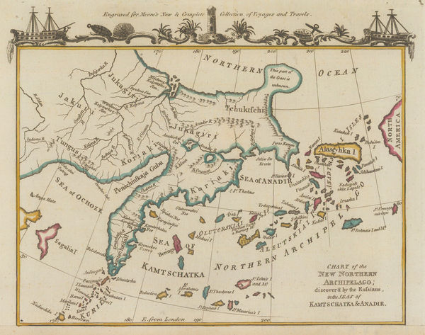 John Hamilton Moore, Kamchatka, Alaska & the Aleutian Islands, 1780 c.