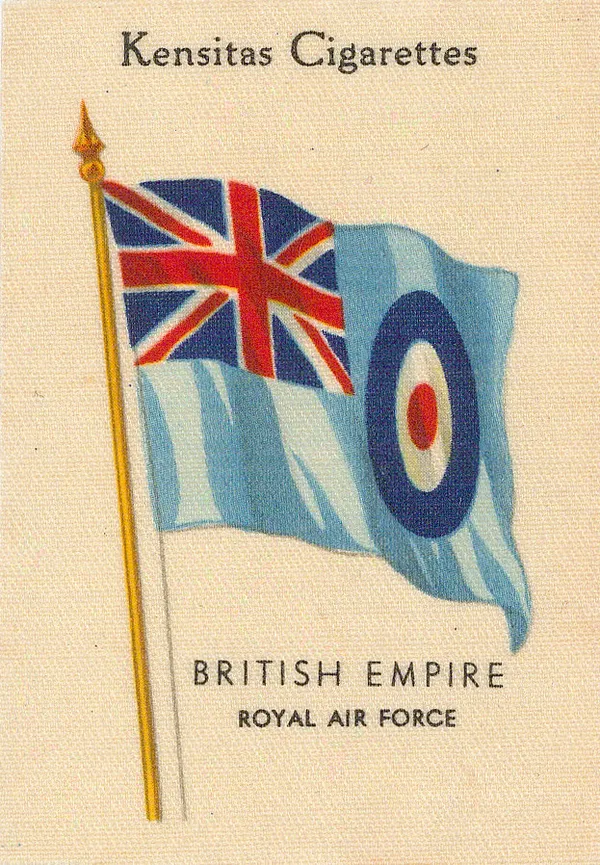 Kensitas Cigarettes, RAF - Royal Air Force Ensign, 1920 c.