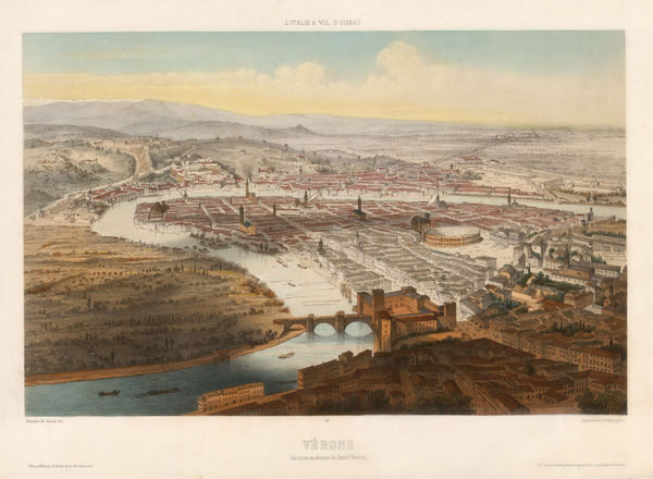 Imprimerie Lemercier, Italy - Verona, 1850