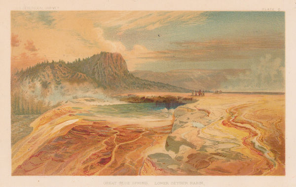 United States Geological Survey (USGS), Wyoming - Yellowstone Park, 1883