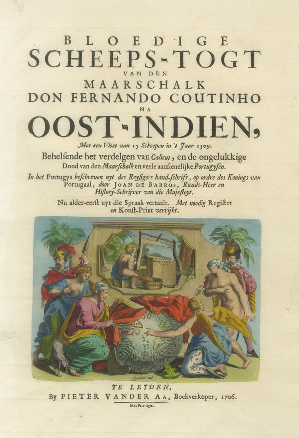 Pieter van der Aa, Bloedige Scheeps-Togt van den Maarschalk Don Fernando Coutinho na Oost-Indien, 1706