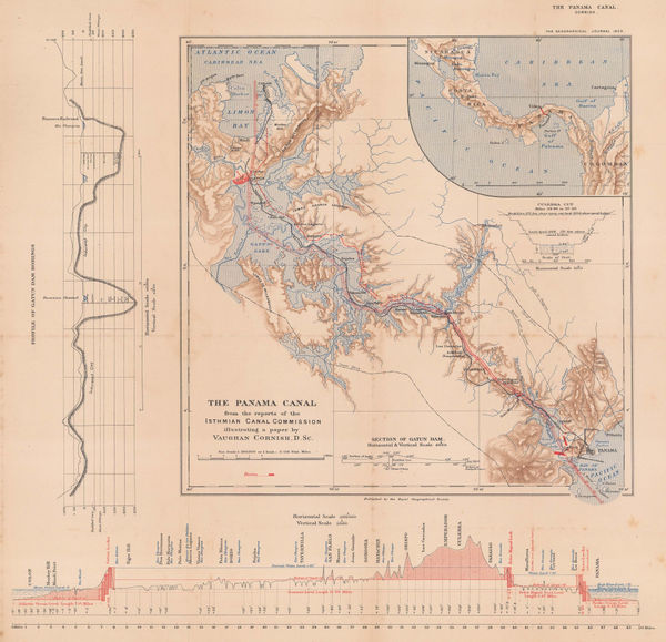 Royal Geographical Society (RGS), The Panama Canal, 1909