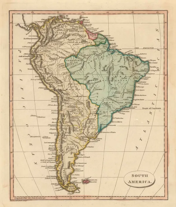 John Russell, South America, 1820 c.