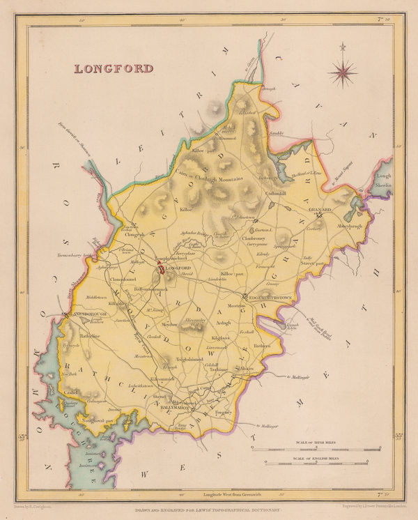 Samuel Lewis, Longford, 1840 c.