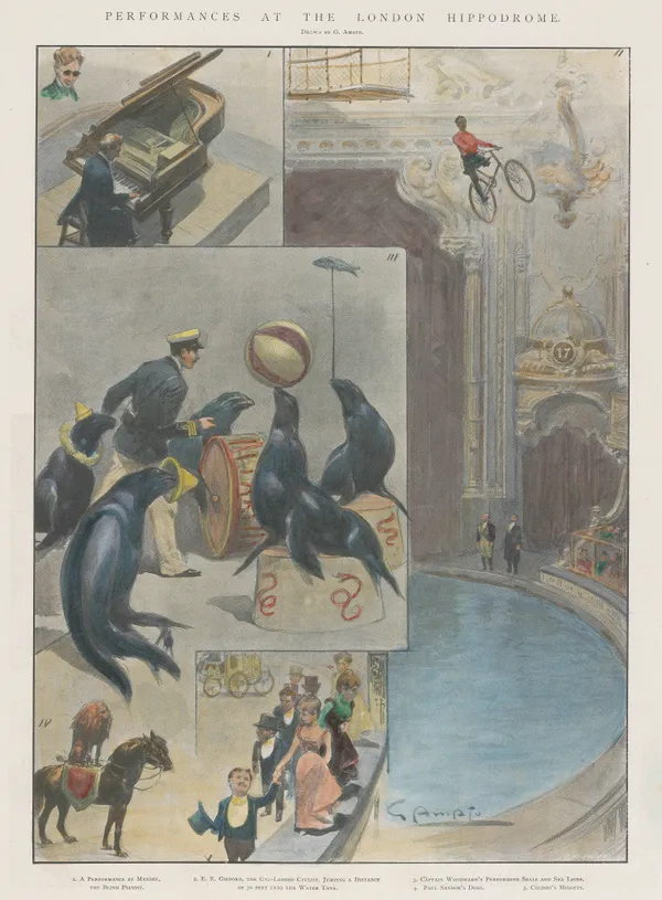 Illustrated London News (ILN), London - Hippodrome, 1902