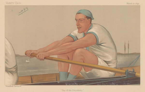 Vanity Fair, Rowing - Mr S.D. Muttlebury, 1890