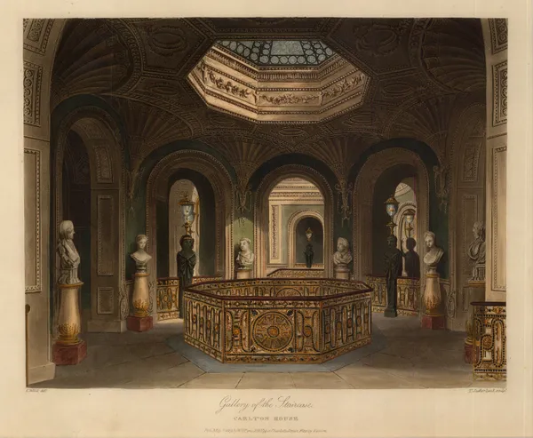 William Henry Pyne, London - Carlton House, 1819