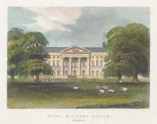 John Tallis, London - Chelsea Royal Hospital, 1851