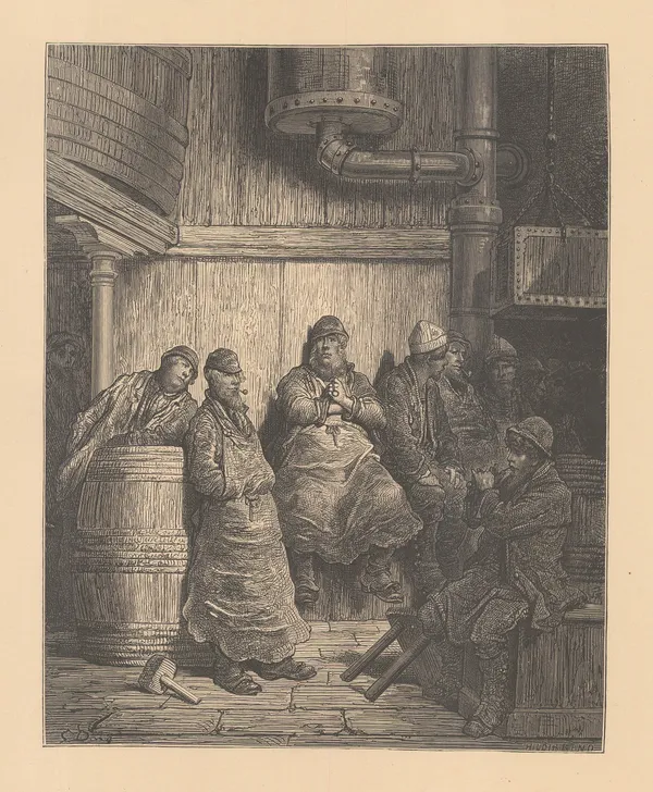 Gustave Doré, London - Brick Lane, 1872 c.