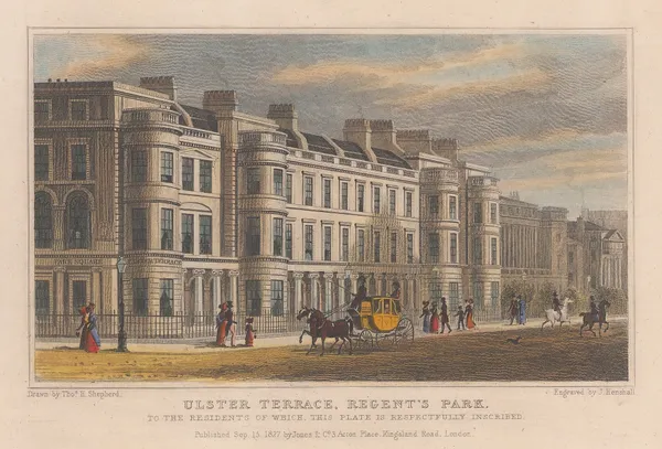 Thomas Shepherd, London - Regent's Park, 1827