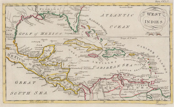 Andrew Bell, West Indies, 1797
