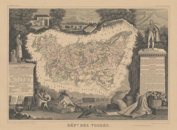 Victor Levasseur, Vosges, 1847