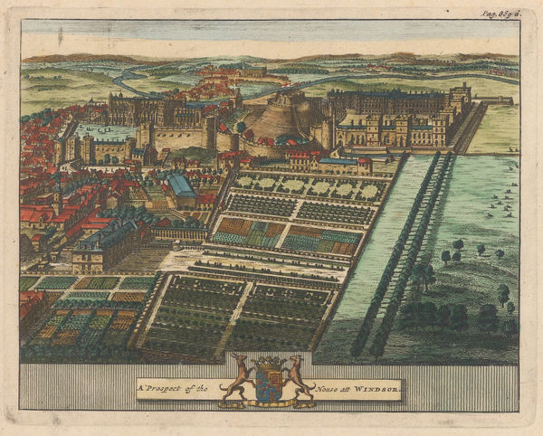 Pieter Van der Aa, Windsor Castle, 1727