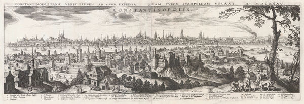 Matthäus Merian, Turkey - Istanbul / Constantinople, 1646
