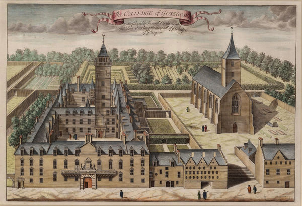 Theatrum Scotiae, Scotland - Glasgow, University of Glasgow, 1730