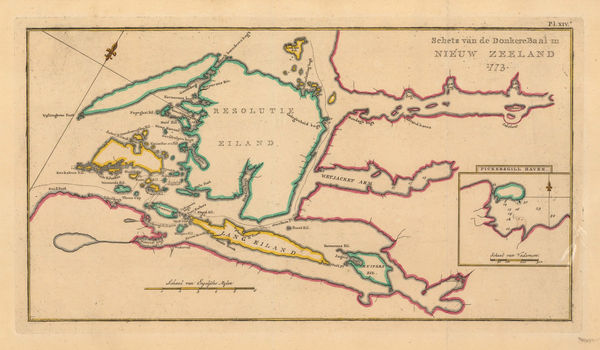 Capt. James Cook, Dusky Sound and Resolution Island, 1794