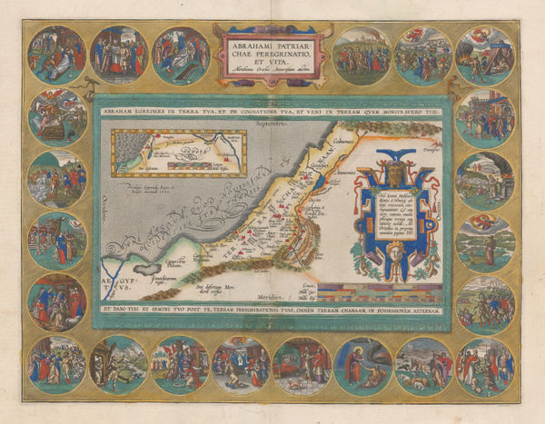 Abraham Ortelius, Journey of Abraham, 1595